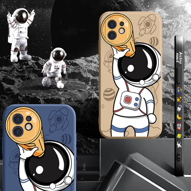 Astronauta de Mármore - iPhone Serie 14