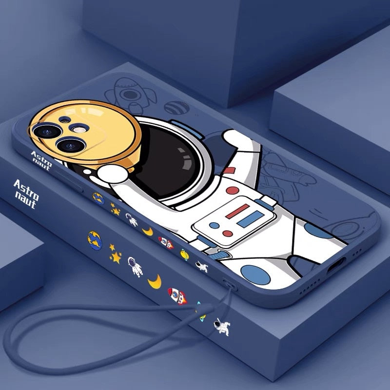 Astronauta de Mármore - iPhone Serie 12