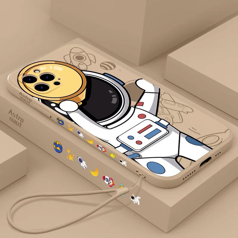 Astronauta de Mármore - iPhone Serie 13