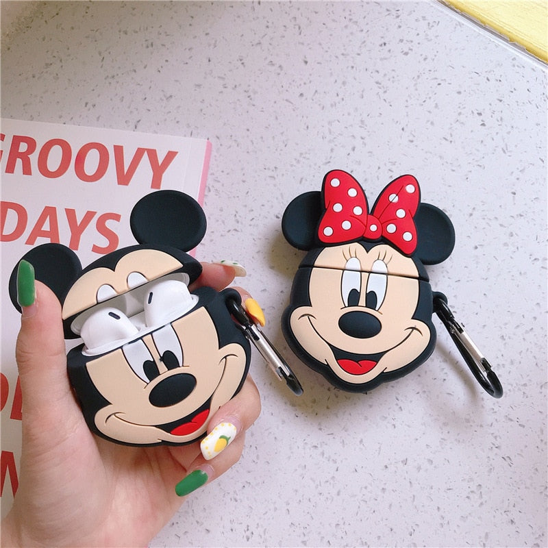 Mickey e Minnie - Capa Apple AirPods